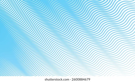 Blue wave line pattern abstract background for backdrop or fabric style