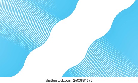 Blue wave line pattern abstract background for backdrop or fabric style