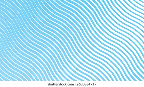 Blue wave line pattern abstract background for backdrop or fabric style