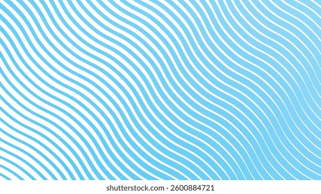 Blue wave line pattern abstract background for backdrop or fabric style