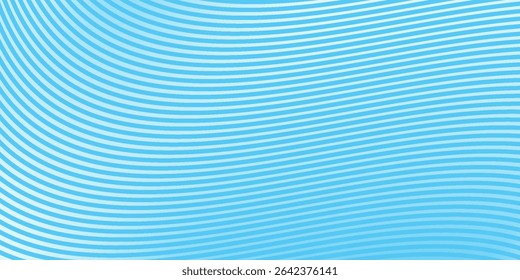 Blue wave line pattern abstract background for backdrop or fabric style