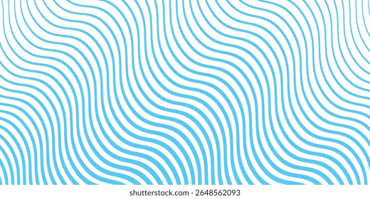 Blue wave line pattern abstract background for backdrop or fabric style.vector illustration