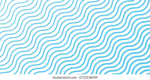 Blue wave line pattern abstract background for backdrop or fabric style