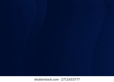 Linhas de onda azul padrão abstrato textura pano de fundo escuro moderno ondulado design