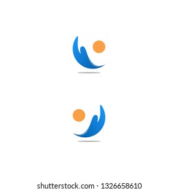 Blue wave logo inspiration