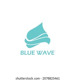 Blue Wave Logos Design Water