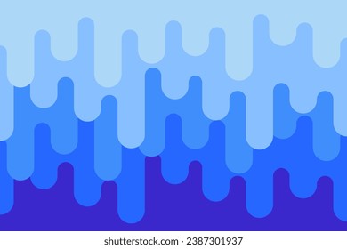 Blue wave pattern abstract background