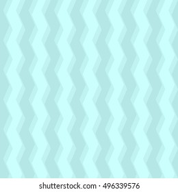 Blue wave seamless pattern. Vector background. Minimal design.