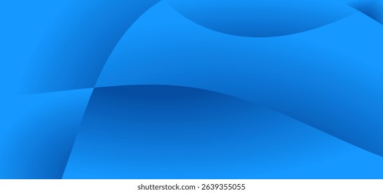 Blue wave shapes background abstract - great for design inspiration