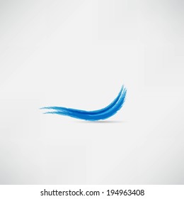 Blue wave sign