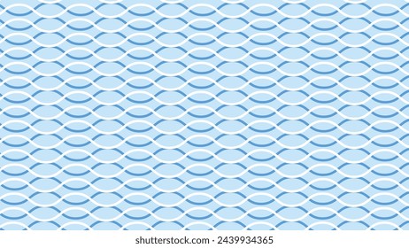Blue wave stripes line abstract background vector image	