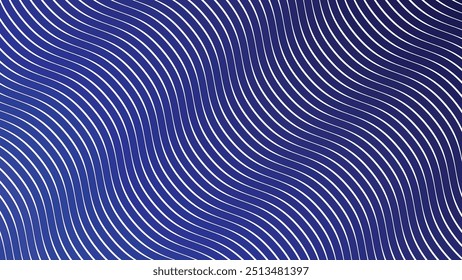 Fundo abstrato das faixas de onda azul