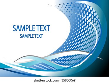 blue wave vector