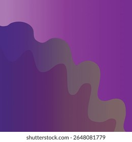 Blue wave vector abstract background flat design stock illustration