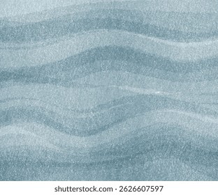 blue wave vector landscape pattern