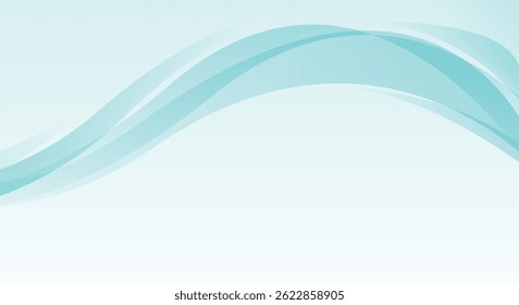 Blue wave wallpaper vector art
