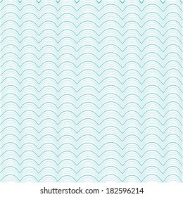 blue wave in white background