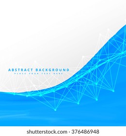 blue wave with wire mesh