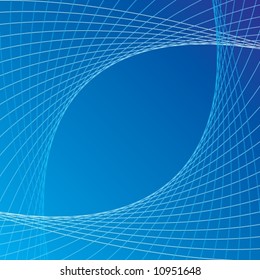 blue waves abstract background