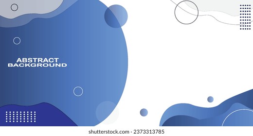 Olas azules de fondo abstracto. Diseño de fondo de color líquido. Composición de forma de gradiente de fluido. Diseño futurista para afiches, banners, cabeceras web, diseños de presentaciones y más textura vektor