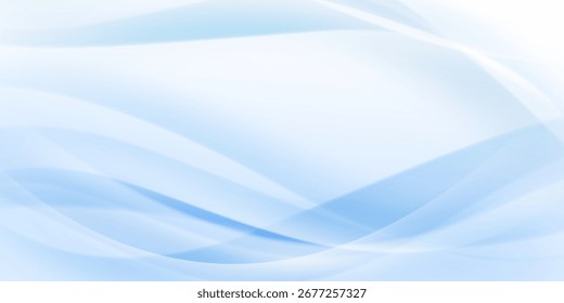 Fundo abstrato ondas azuis, design moderno, ilustração vetorial