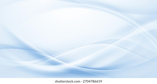 Fondo abstracto de las ondas azules, diseño moderno, Ilustración vectorial