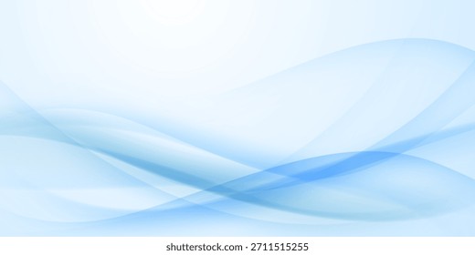 Fondo abstracto de las ondas azules, diseño moderno, Ilustración vectorial