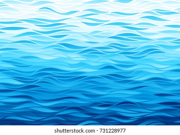 Blue waves background. Eps8. RGB Global colors