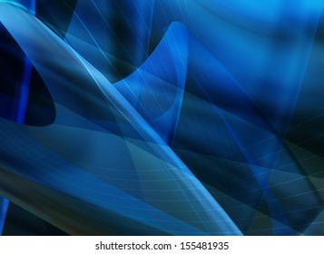 blue waves  lines  abstract  background vector eps