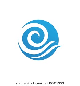 Logo e icono de Blue Waves