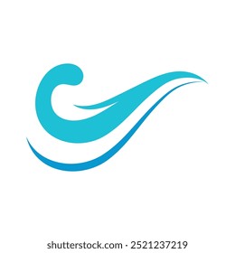 Logo e icono de Blue Waves