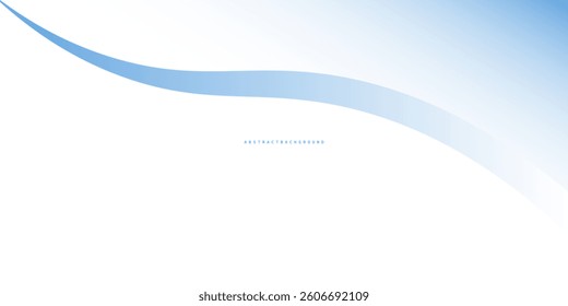 Blue wavy abstract background EPS 10