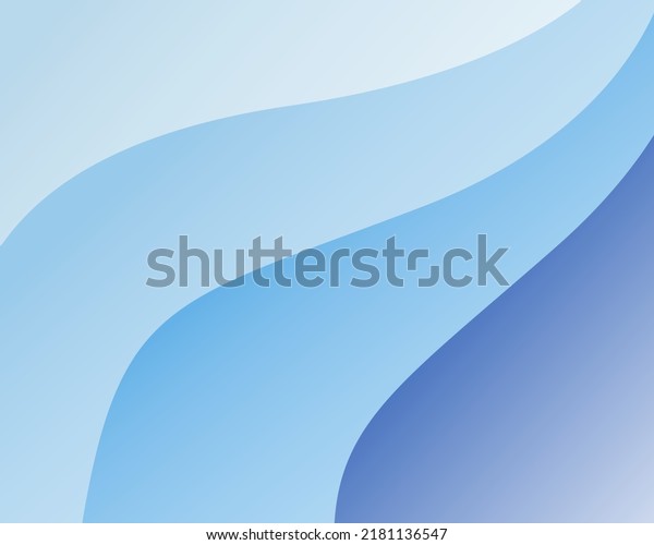 Blue Wavy Abstract Vector Graphic Background Stock Vector Royalty Free 2181136547 Shutterstock 9328