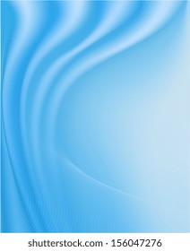 Blue wavy background. Business Template