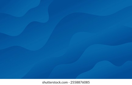 blue wavy background. blue layered gradient background. elegant wavy background wallpaper. abstract water wave background.
