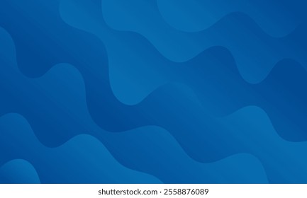 blue wavy background. blue layered gradient background. elegant wavy background wallpaper. abstract water wave background.