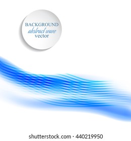 Blue wavy background.Abstract Blue vector background, blue transparent waved lines for brochure, website, flyer design. Blue smoke wave. 