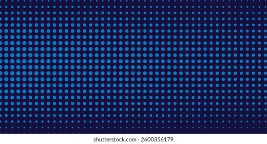 blue wavy halftone background. Dot pop art sport style vector. eps10.