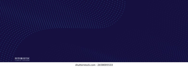 fundo de meio-tom ondulado azul. Ponto pop art esporte estilo moderno fundo azul. vetor moderno, web