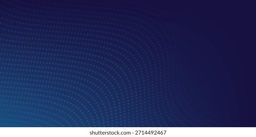 blue wavy halftone background. Dot pop art sport style  modern background blue