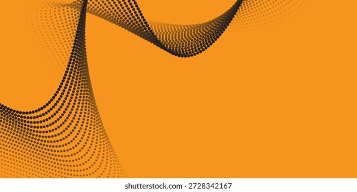 blue wavy halftone background. Dot pop art sport style modern background texture pattern abstract design art