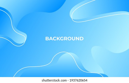 fondo de diseño abstracto de forma ondulada azul