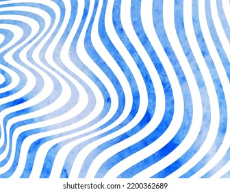 blue wavy striped vector background 