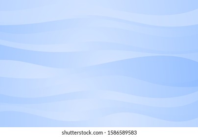 blue Wavy and  waves abstract  background vector .Interior wall decoration.interior wall panel pattern. 