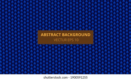 Blue weave pattern background. Vector 3d realistic illustration.Decoration for design.seamless pattern graphics.