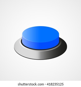 Blue web button