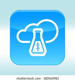Blue web icon 