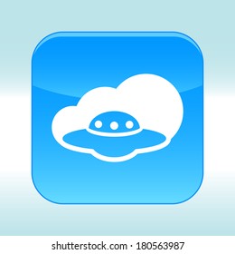 Blue web icon 