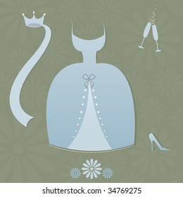 Blue Wedding Items