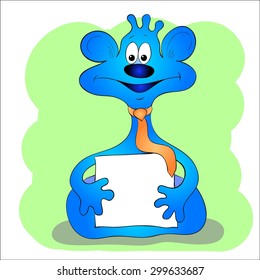 blue weirdo